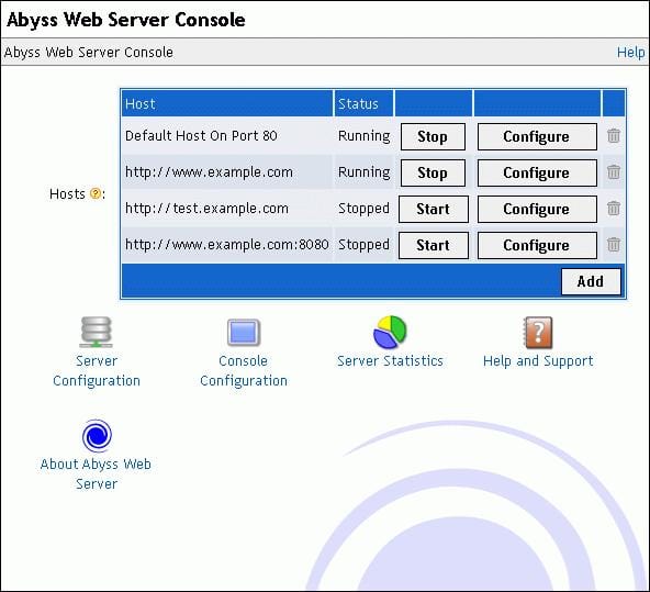 Abyss Web Server