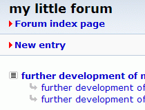 My little forum