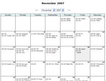 PHP Calendar Basic