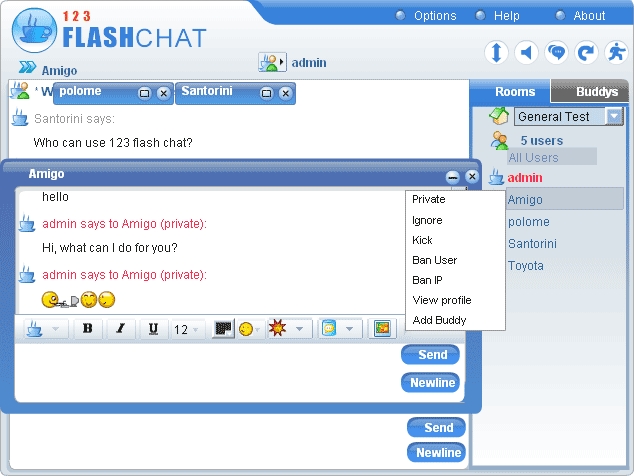 123 flash chat Elcorito ▷