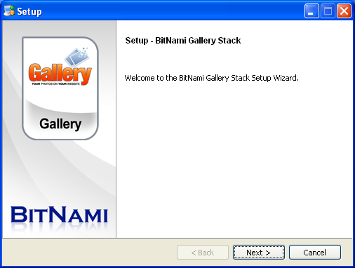 BitNami Gallery Stack