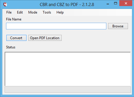 convert cbz to pdf