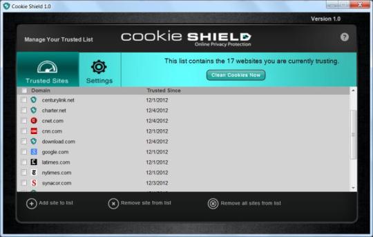 Cookie Shield