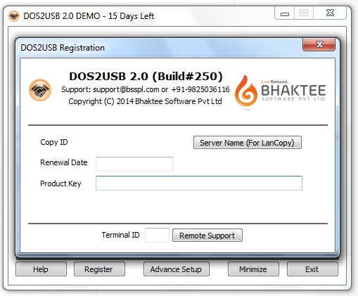 dos2usb software download