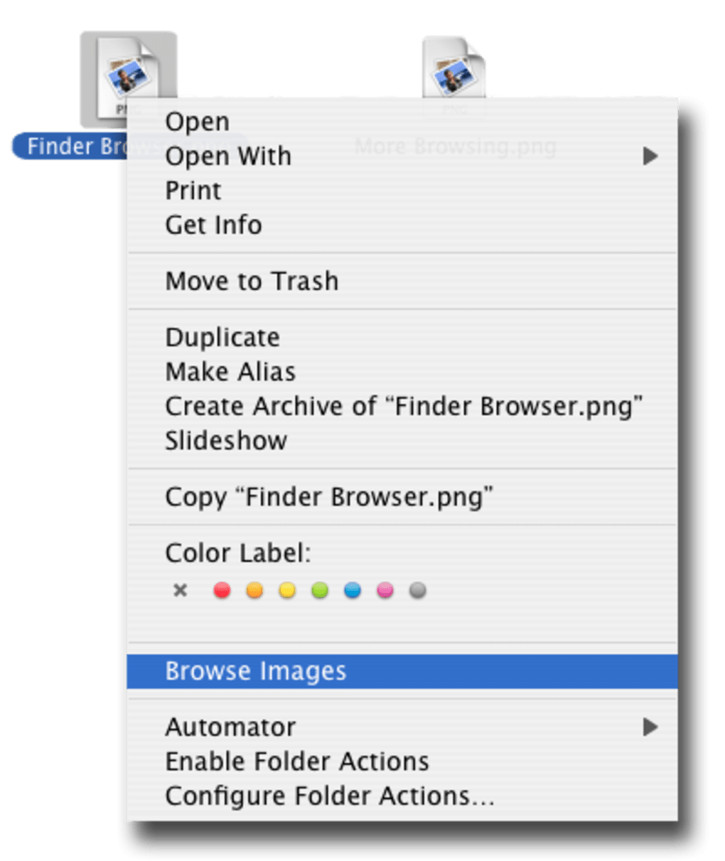 Finder Browser