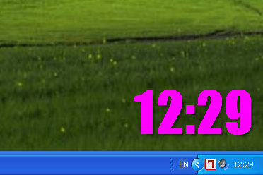 تحميل مجاني Font Clock 7 إلى Windows Xp تحسينات سطح المكتب