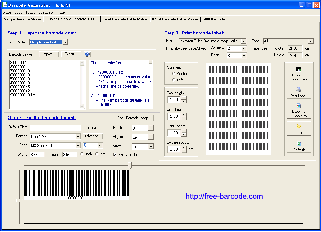 Windows barcode generator softmatic barcode creates ean, upc.