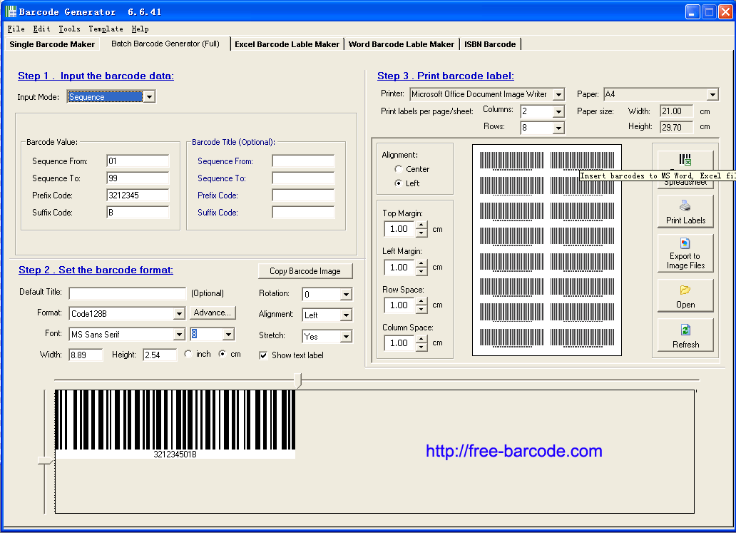 barcode maker software free download full version