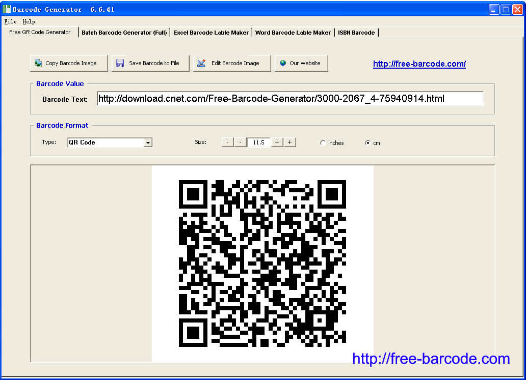 free barcode generator software for windows 7