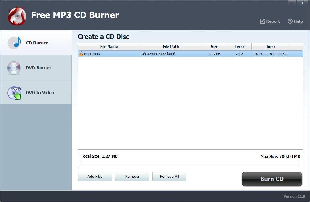Free MP3 CD Burner