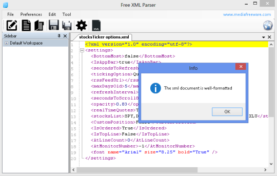 Free XML Parser