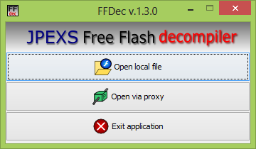 jpexs free flash decompiler windows