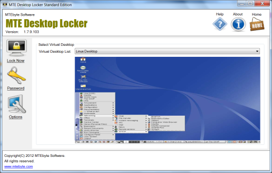 MTE Desktop Locker Standard Edition