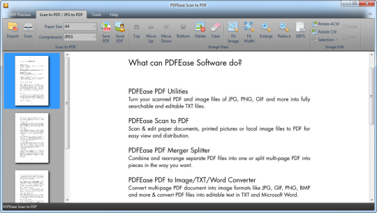 PDFEase Scan to PDF
