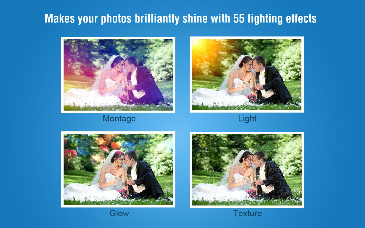 PicLight Free - 55+ Amazing Lighting Effects to Enhance Photos