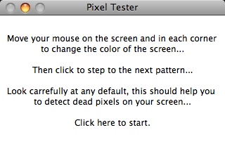 Pixel Tester