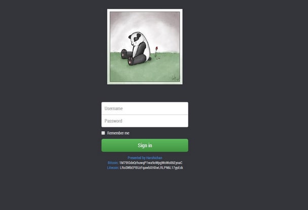 Sad Panda Chrome Extension
