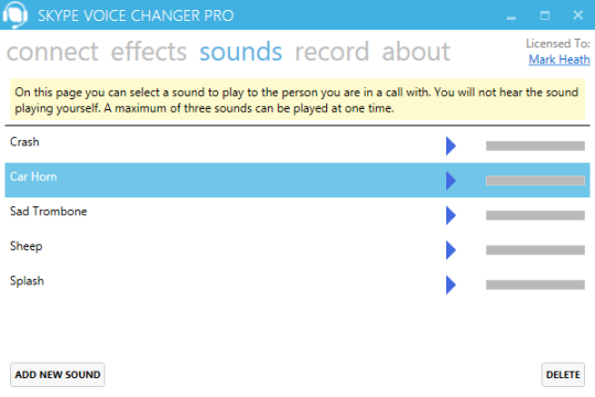 Безкоштовно завантажити Skype Voice Changer Pro для Windows 