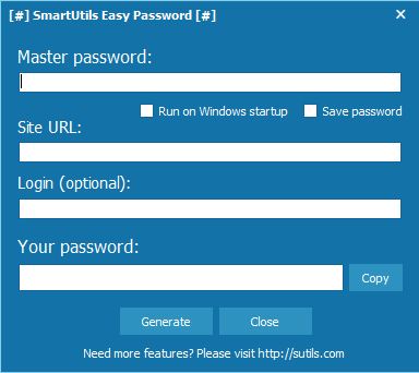 SmartUtils Easy Password Portable