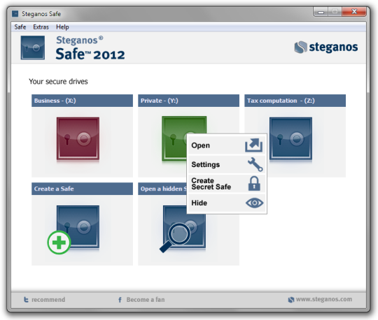 Steganos Safe 2012