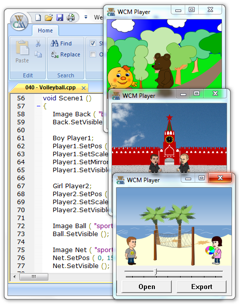 Miễn phí tải về Web Cartoon Maker Cho Windows ::: Phần mềm hoạt hình