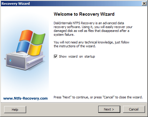 1st NTFS Recovery