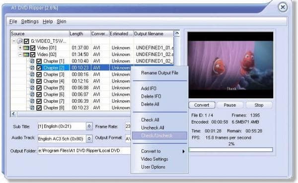 A1 DVD Ripper Standard