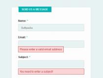 Accessible PHP Contact Form with JQuery Validation