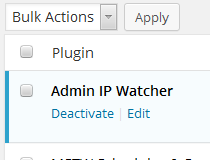 Admin IP Watcher