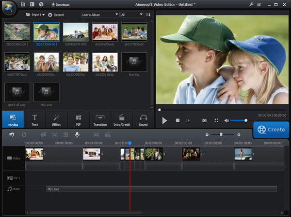 Aimersoft Video Editor