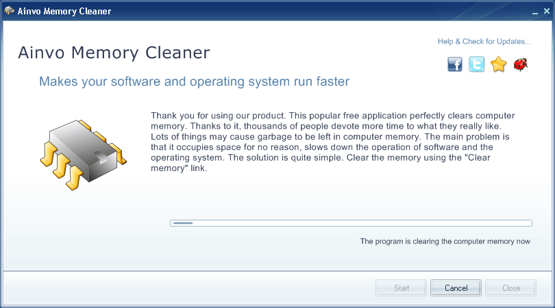 Ainvo Memory Cleaner