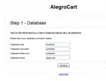 AlegroCart