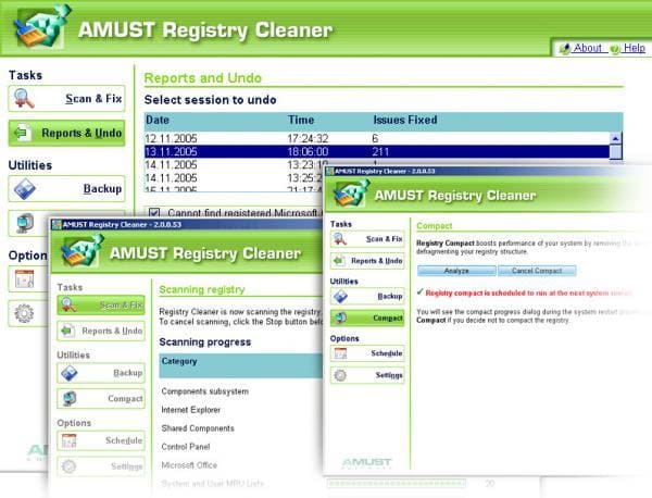 AMUST Registry Cleaner