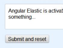 Angular Elastic