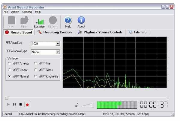 Arial Sound Recorder