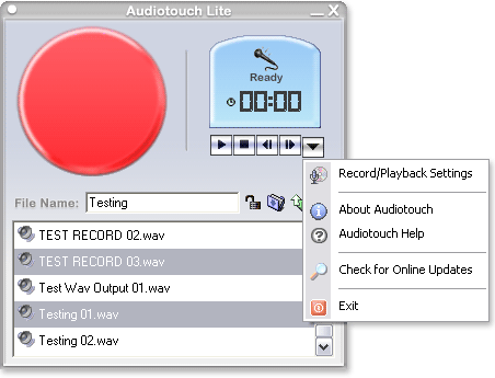 Audiotouch Lite