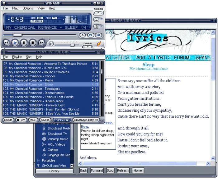 Autolyrics Winamp