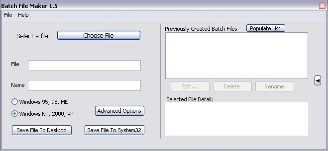 Batch File Maker