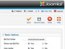 BibTeX for Joomla