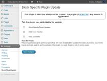 Block Plugin Update