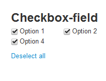 Checkbox-field