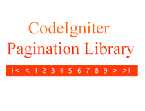 CodeIgniter Pagination Library