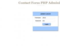 Contact Form PHP