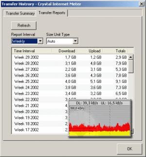 Crystal Internet Meter