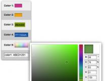 CSS3 ColorPicker