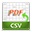 CSV to PDF