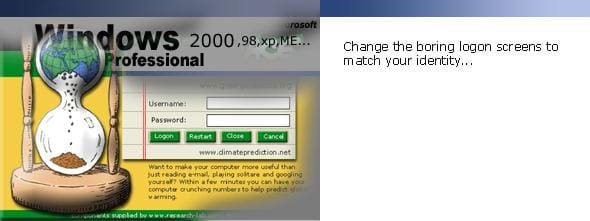 Customized Windows Logon Design