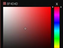 DHTML Color Picker JS