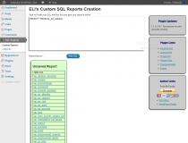 ELI's SQL Admin Reports Shortcode and DB Backup