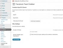 Facebook Feed Grabber (WordPress)
